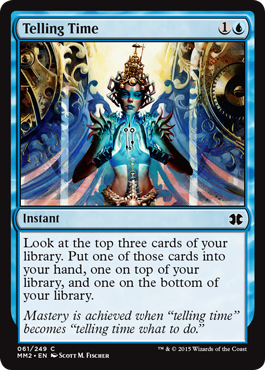 Telling Time (Modern Masters 2015) Medium Play