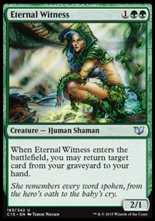 Eternal Witness (Commander 2015) Light Play