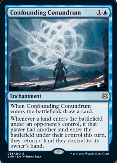 Confounding Conundrum (Zendikar Rising) Near Mint Foil