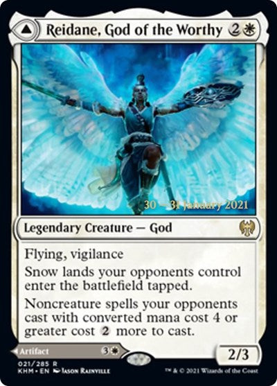 Reidane, God of the Worthy (Promos: Prerelease Cards) Light Play Foil