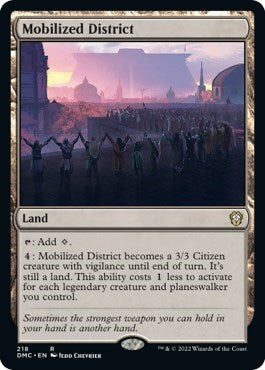 Mobilized District (Commander: Dominaria United) Near Mint