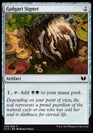Golgari Signet (Commander 2015) Near Mint