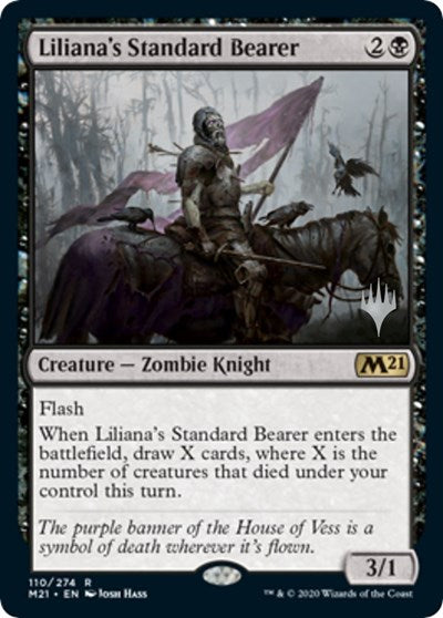 Liliana's Standard Bearer (Promo Pack: Core Set 2021) Light Play