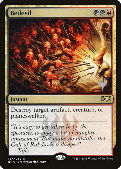 Bedevil (Promo Pack: Throne of Eldraine) Near Mint