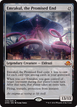 Emrakul, the Promised End (Eldritch Moon) Damaged / Poor