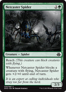 Netcaster Spider (Duel Decks: Kiora vs Elspeth) Near Mint