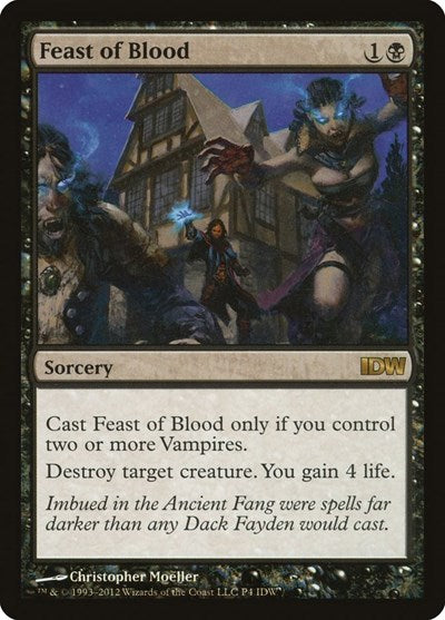 Feast of Blood (IDW Comics 2012) (Promos: Media) Light Play