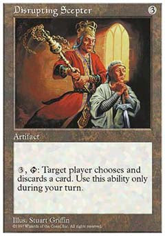 Disrupting Scepter (5th Edition) Light Play