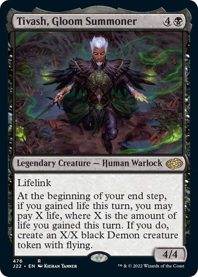 Tivash, Gloom Summoner (Jumpstart 2022) Near Mint