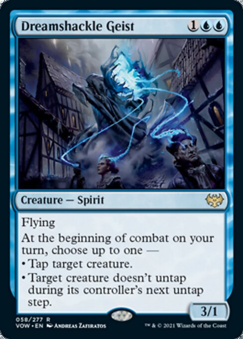 Dreamshackle Geist (Innistrad: Crimson Vow) Light Play Foil