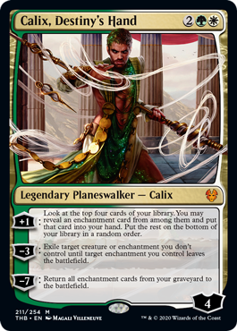 Calix, Destiny's Hand (Theros Beyond Death) Near Mint Foil