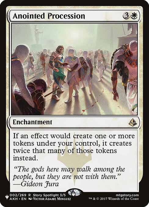 Anointed Procession (The List) Near Mint
