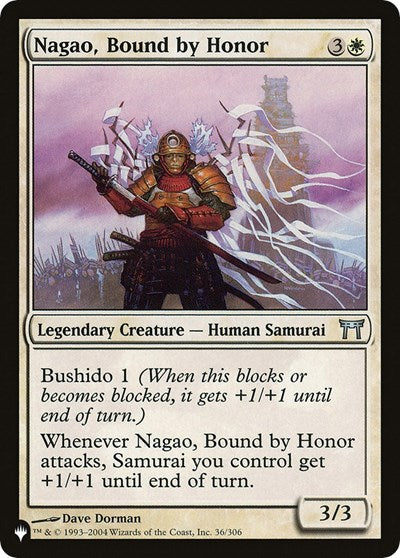 Nagao, Bound by Honor (The List) Near Mint