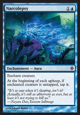 Narcolepsy (Rise of the Eldrazi) Light Play Foil