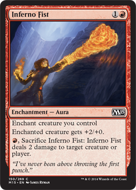 Inferno Fist (Magic 2015 Core Set) Near Mint
