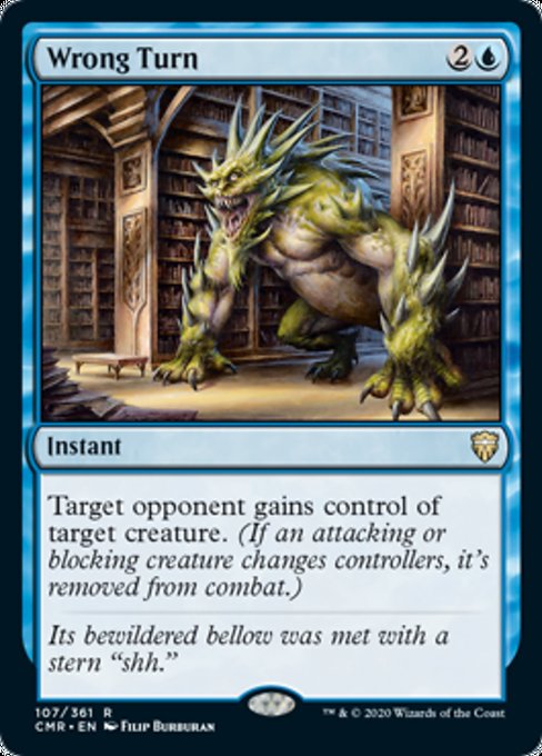 Wrong Turn (Commander Legends) Near Mint