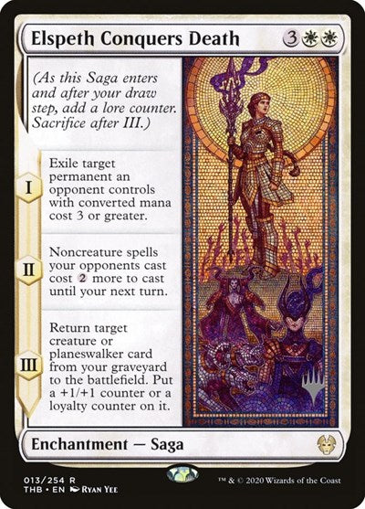 Elspeth Conquers Death (Promo Pack: Theros Beyond Death) Near Mint