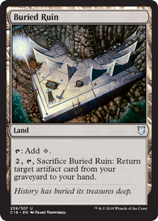 Buried Ruin (Commander 2018) Light Play