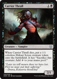 Carrier Thrall (Duel Decks: Nissa vs Ob Nixilis) Light Play