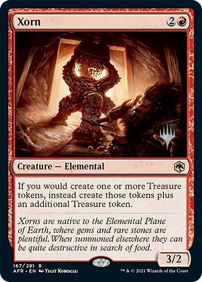 Xorn (Promo Pack: Adventures in the Forgotten Realms) Near Mint Foil