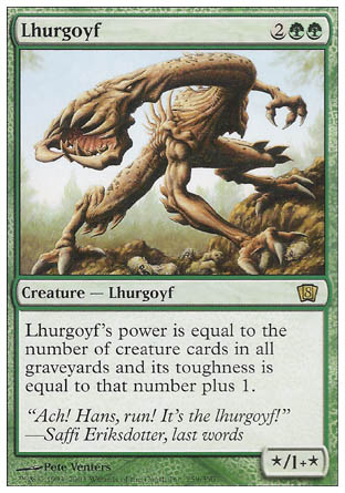 Lhurgoyf (8th Edition) Light Play