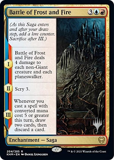 Battle of Frost and Fire (Promo Pack: Kaldheim) Light Play