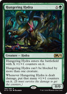 Hungering Hydra (Magic 2019 Core Set) Near Mint