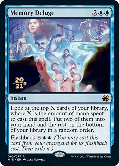 Memory Deluge (Promos: Prerelease Cards) Near Mint Foil