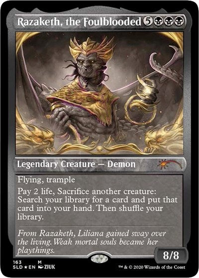 Razaketh the Foulblooded Foil Etched|0|0|0.00