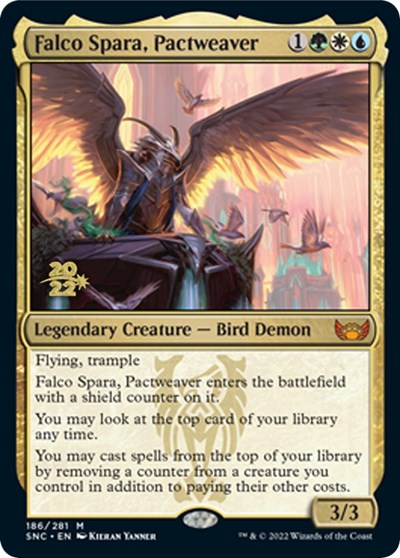 Falco Spara, Pactweaver (Promos: Prerelease Cards) Near Mint Foil