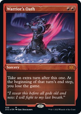 Warrior's Oath (Foil Etched) (Double Masters 2022) Near Mint Foil