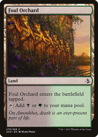 Foul Orchard (Amonkhet) Light Play