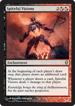 Spiteful Visions (Commander 2013 Edition) Near Mint
