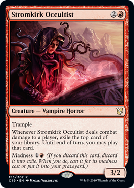 Stromkirk Occultist (Commander 2019) Light Play