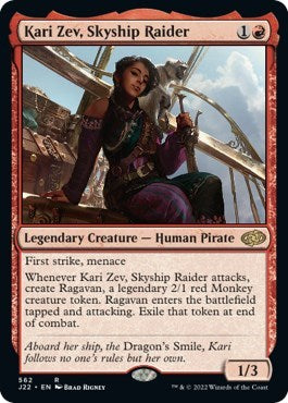Kari Zev, Skyship Raider (Jumpstart 2022) Near Mint