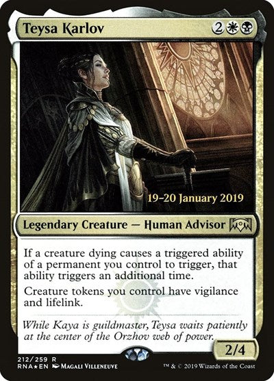 Teysa Karlov (Promos: Prerelease Cards) Light Play Foil