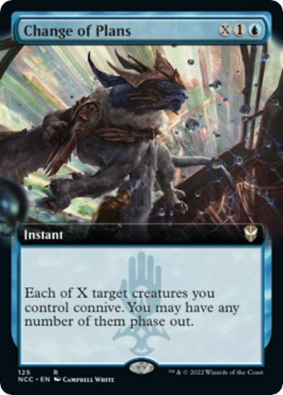 Change of Plans (Extended Art) (Commander: Streets of New Capenna) Near Mint