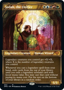 Jodah, the Unifier (Showcase) (Dominaria United) Near Mint Foil