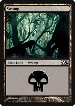 Swamp (241) (Magic 2012 Core Set) Light Play