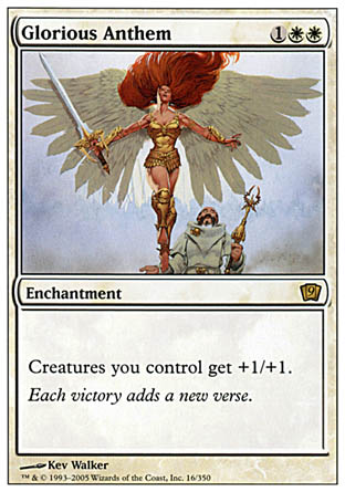 Glorious Anthem (9th Edition) Light Play