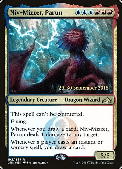 Niv-Mizzet, Parun (Promos: Prerelease Cards) Near Mint Foil