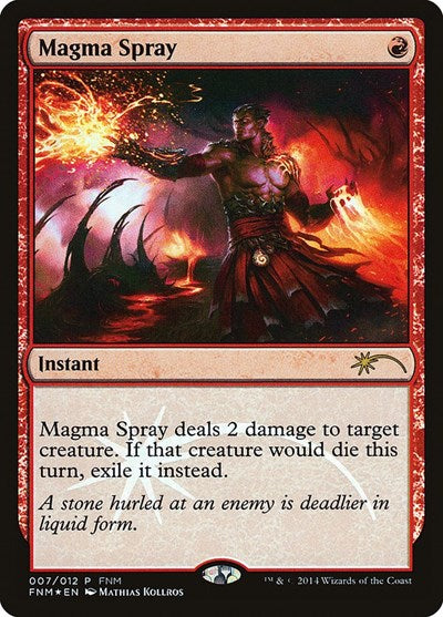 Magma Spray (Promos: FNM) Near Mint Foil