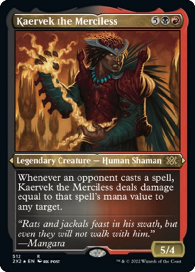 Kaervek the Merciless Foil Etched|0|0|0.00
