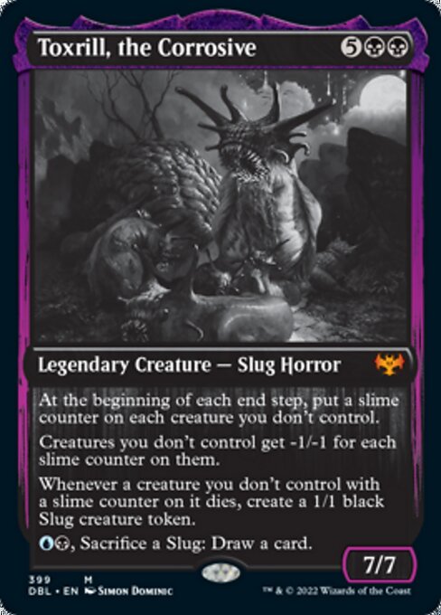 Toxrill, the Corrosive (Innistrad: Double Feature) Near Mint Foil