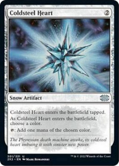 Coldsteel Heart (Double Masters 2022) Light Play Foil