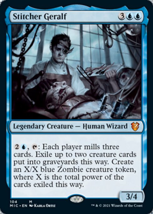 Stitcher Geralf (Commander 2021 Midnight Hunt) Near Mint