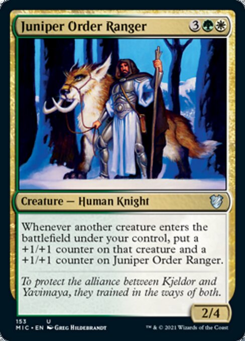 Juniper Order Ranger (Commander 2021 Midnight Hunt) Near Mint