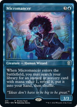 Micromancer (Promo Pack: Dominaria United) Near Mint Foil