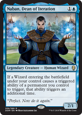 Naban, Dean of Iteration (Dominaria) Medium Play