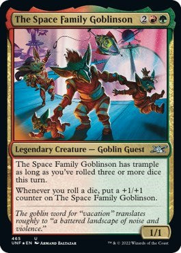 The Space Family Goblinson (Galaxy Foil) (Unfinity) Near Mint Foil